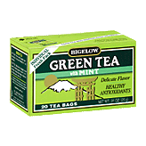 Bigelow Green Tea Bags Green Tea w/Mint Left Picture